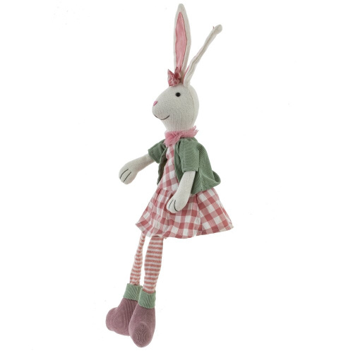 Игрушка набивная "Заяц/Зайка", L13 W12 H62/28 см, 2в. фото 5 Игрушка набивная "Заяц/Зайка", L13 W12 H62/28 см, 2в. фото 5