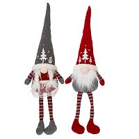 Игрушка набивная "Гном", L17 W11 H55 см, 2в.
