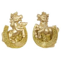 Фигурка декоративная "Лошадка", L5,5 W3,5 H7 см, 2в.