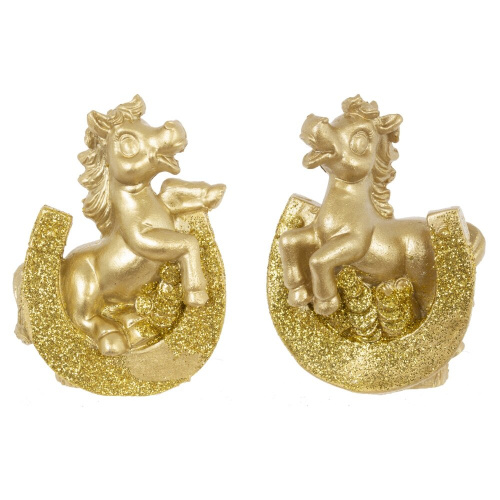 Фигурка декоративная "Лошадка", L5,5 W3,5 H7 см, 2в.