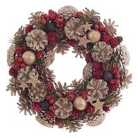 Изделие декоративное "Венок", L35 W8,5 H35 см