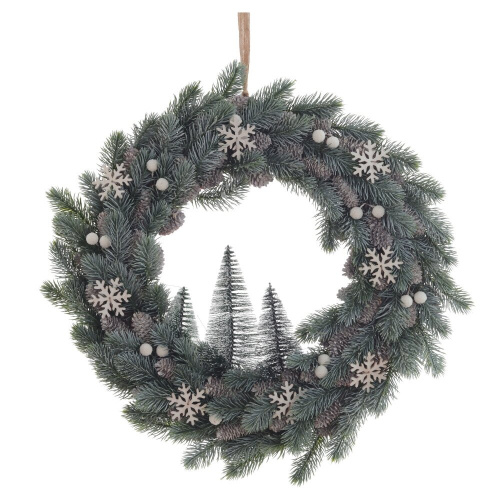 Изделие декоративное "Венок", L48 W8 H48 см