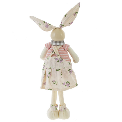 Игрушка набивная "Заяц/Зайка", L15 W8 H44/33 см, 2в. фото 4 Игрушка набивная "Заяц/Зайка", L15 W8 H44/33 см, 2в. фото 4