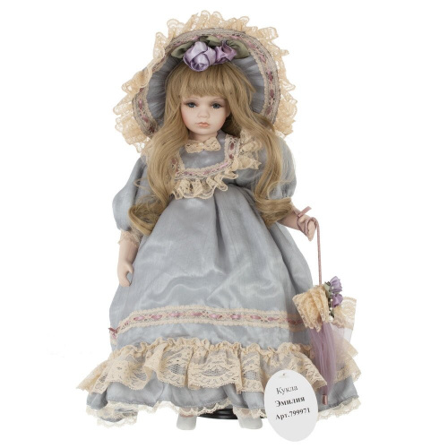 Кукла "Эмилия", L21 W12 H44 см фото 8