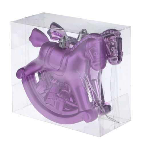 Набор из 2шт, Украшение новогоднее "Лошадка", L11 W5 H10 см фото 4