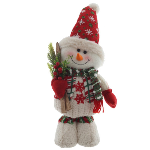 Снеговик, L24 W14 H74/46 см, 2в. фото 2 Снеговик, L24 W14 H74/46 см, 2в. фото 2