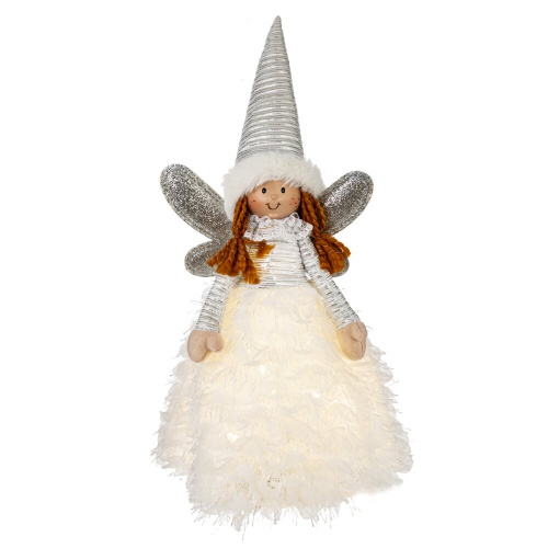 Игрушка набивная "Ангел" (цена за 1 штуку), L14 W12 H33 см, 2в. фото 5