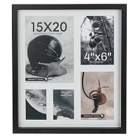 Фоторамка для 5-ти фото, L32,5 W2,5 H37,5 см