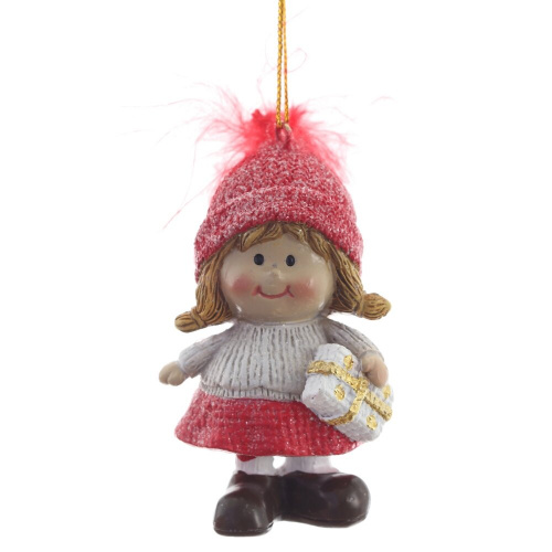 Фигурка декоративная подвесная "Дети", L4 W3 H7,5 см, 2в. фото 3 Фигурка декоративная подвесная "Дети", L4 W3 H7,5 см, 2в. фото 3