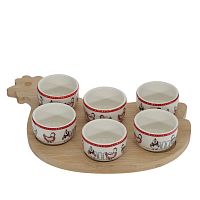 Подставка для 6-ти яиц, 30 мл, L22,5 W20 H4 см