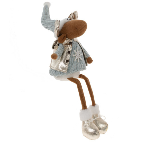 Игрушка набивная "Олень", L20 W13 H57/22 см, 2в. фото 5