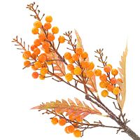 Ветка искусственная "Рябина", L23 W18 H44 см