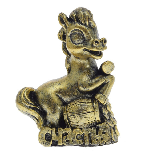 Копилка "Лошадь", L7 W5 H10 см, 4в. фото 2