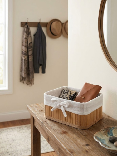 Корзина, L18 W12 H8 см фото 4