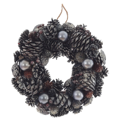 Изделие декоративное "Венок", L33 W7 H33 см