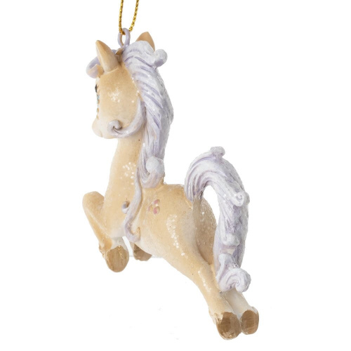 Фигурка декоративная подвесная "Лошадка", L7,5 W2 H6,5 см фото 4