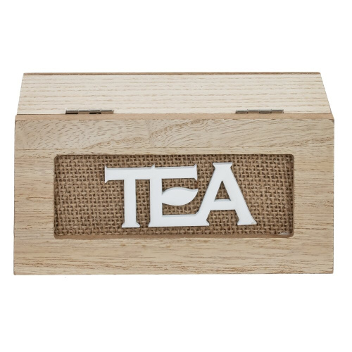 Шкатулка дя чайных пакетиков, L16 W9 H7 см фото 4 Шкатулка дя чайных пакетиков, L16 W9 H7 см фото 4