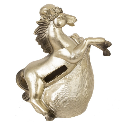 Копилка "Лошадка", L10 W7 H12 см, 2в. фото 3