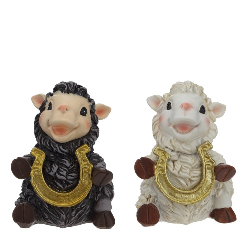 Фигурка декоративная "Овечка", L5,5 W5 H8, 2в. Фигурка декоративная "Овечка", L5,5 W5 H8, 2в.