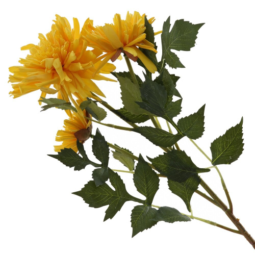 Цветок искусственный "Хризантема", L18 W18 H68 см