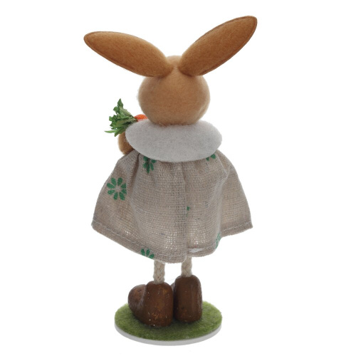 Фигурка декоративная "Зайка" (блок 12шт), L7 W4,5 H16 см, 2в. фото 4