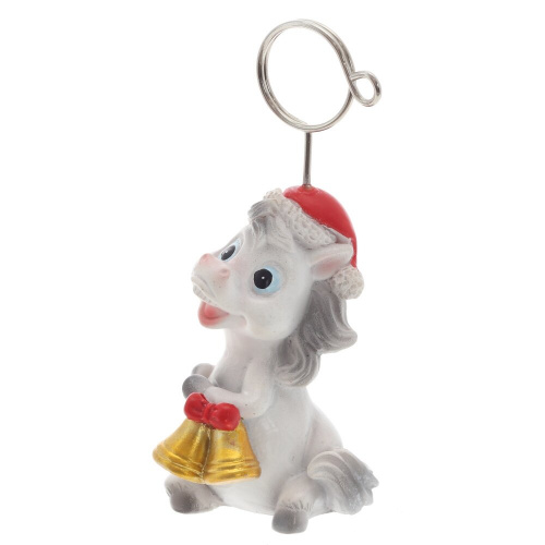 Держатель для визитки "Лошадка", L4,5 W4 H10 см, 4в. фото 4 Держатель для визитки "Лошадка", L4,5 W4 H10 см, 4в. фото 4