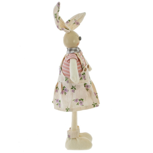 Игрушка набивная "Заяц/Зайка", L15 W8 H44/33 см, 2в. фото 5 Игрушка набивная "Заяц/Зайка", L15 W8 H44/33 см, 2в. фото 5