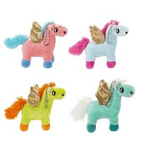 Игрушка набивная "Лошадка", с цепочкой, L14 W6 H10 см, 4в.