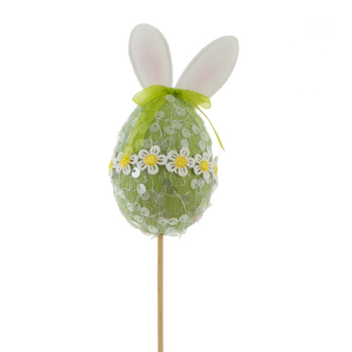 Изделие декоративное (вставка) "Яйцо" (блок 12шт) (6*6*11), L6 W6 H35 см, 3в. фото 4