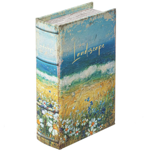 Шкатулка-книга, L10,5 W4,5 H17 см фото 4