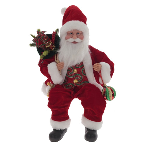 Дед Мороз, L26 W18 H61/25 см фото 4