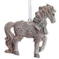 Фигурка декоративная подвесная "Лошадка", L8 W2,5 H8 см