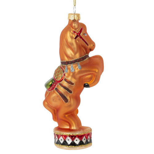 Украшение новогоднее "Лошадка", L8 W5 H17 см Украшение новогоднее "Лошадка", L8 W5 H17 см