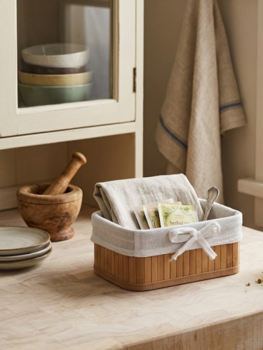 Корзина, L18 W12 H8 см фото 6