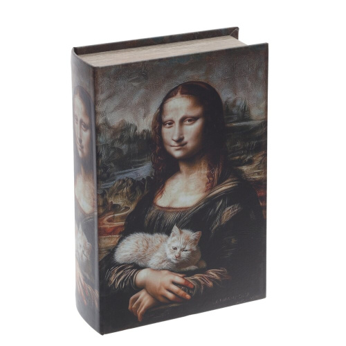 Шкатулка-книга, L17,5 W6,5 H27 см