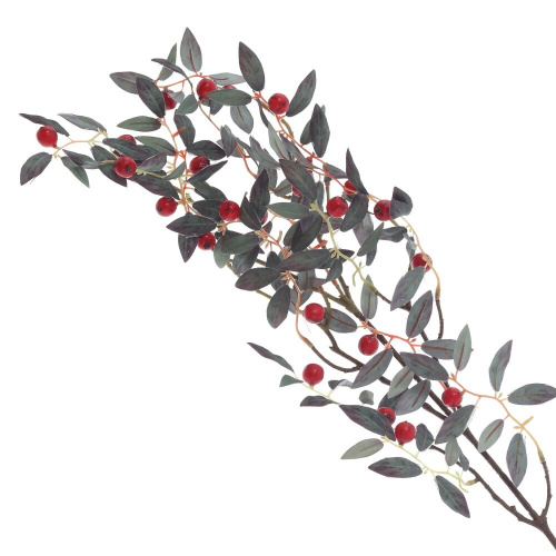 Ветка искусственная "Ягодная", L12 W5 H86 см Ветка искусственная "Ягодная", L12 W5 H86 см