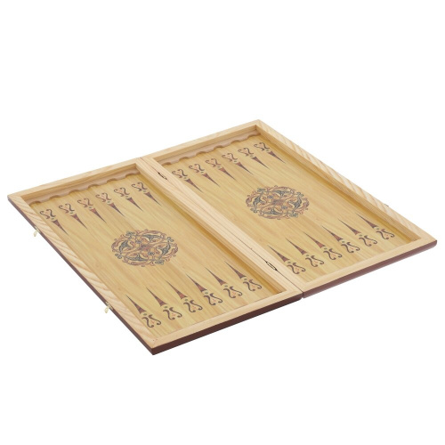 Игра настольная 2 в 1 ( шашки, нарды) "Восточные", L60 W30 H4 см фото 4