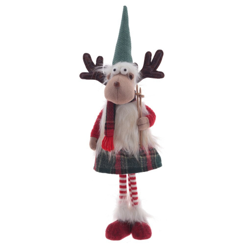 Игрушка набивная "Олень", L22 W12 H58/49 см, 2в. фото 3