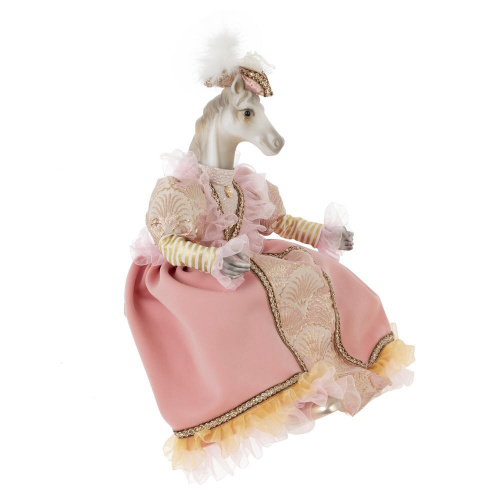 Игрушка набивная  "Лошадь", L20 W16 H42/22 см фото 3