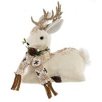 Фигурка декоративная "Оленёнок", L22 W11 H25 см