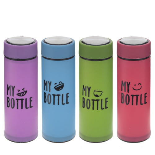 Бутылка, 450 мл, L6,5 W6,5 H19 см, 4в. Бутылка, 450 мл, L6,5 W6,5 H19 см, 4в.