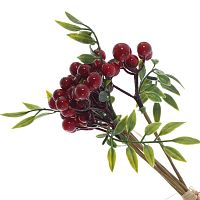 Ветки искусственные "Букет Рябины", L6 W6 H25 см Ветки искусственные "Букет Рябины", L6 W6 H25 см