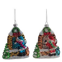 Украшение новогоднее "Рождество", L9 W4 H12 см, 2в. Украшение новогоднее "Рождество", L9 W4 H12 см, 2в.