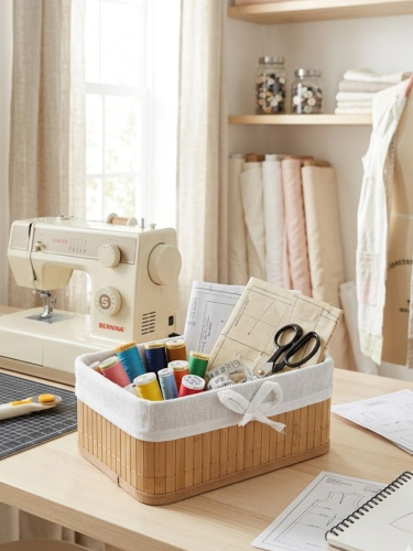 Корзина, L22 W16 H10 см фото 5