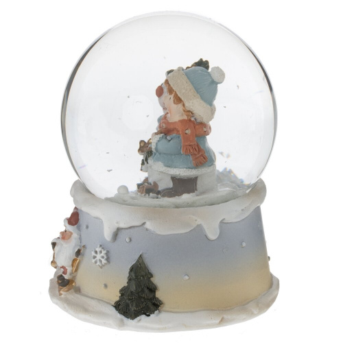 Фигурка декоративная "Дети" в стекл шаре, L7 W6,5 H8,5 см, 2в. фото 5 Фигурка декоративная "Дети" в стекл шаре, L7 W6,5 H8,5 см, 2в. фото 5