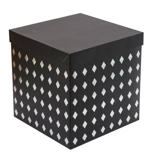 Коробка подарочная (бумага 350г/м2), L29,5 W29,5 H30 см, 4в. фото 5