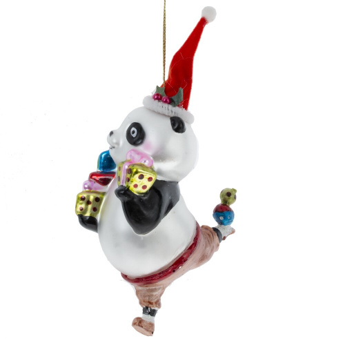 Украшение новогоднее "Панда", L9 W6,5 H17 см фото 3 Украшение новогоднее "Панда", L9 W6,5 H17 см фото 3