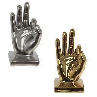 Фигурка декоративная "Рука",H17,5 см, 2в.