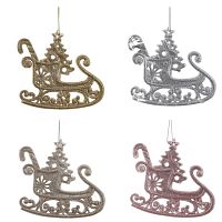 Изделие декоративное подвесное "Сани", L12 W0,5 H10 см, 4в. Изделие декоративное подвесное "Сани", L12 W0,5 H10 см, 4в.