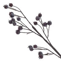 Ветка искусственная "Голубика", L12 W2,5 H51 см